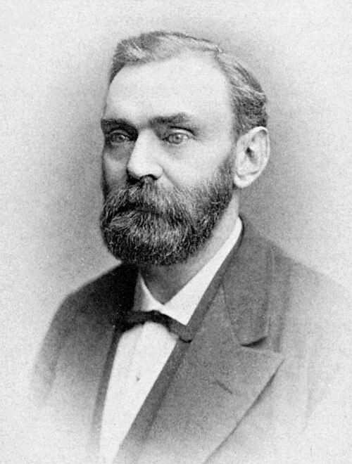 Alfred Nobel (1833-1896), Swedish chemist, engineer, inventor, and philanthropist
